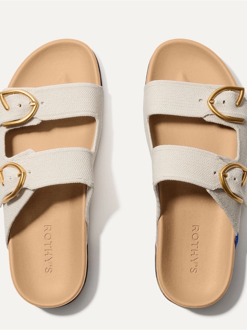 Rothy’s The Buckle Slide | Size 8 | Sea Salt
